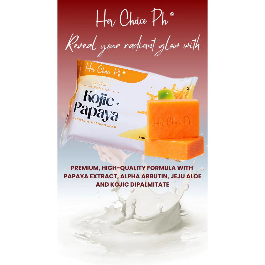 Her Choice Ph Kojic Papaya Soap 120g (New Page)